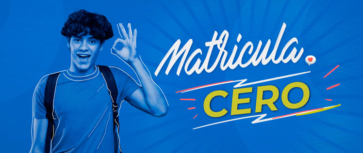 Puedes acceder a ‘Matrícula cero’